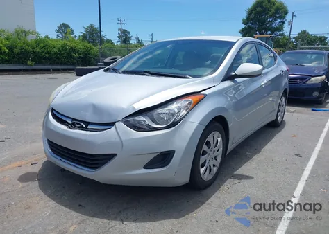 2012 Hyundai Elantra Gls from USA, damaged, VIN 5NPDH4AE9CH077128